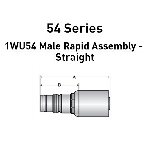 55/58 Series 10155/10158 Male Taper Pipe Rigid