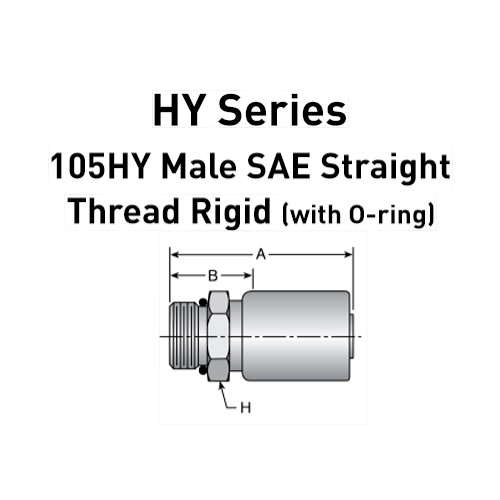 HY Series 108HY Female SAE 45